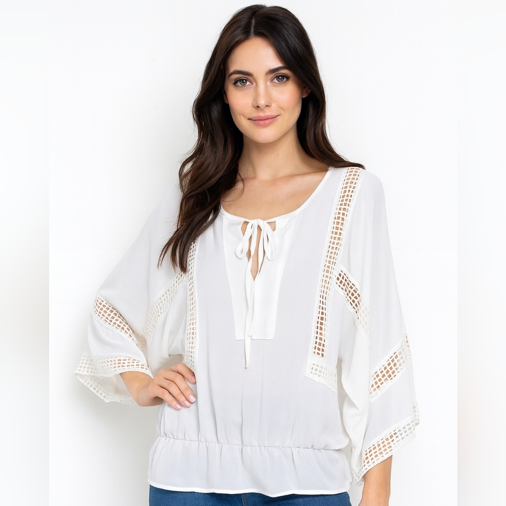 J.M.P. Women White Blouse  size S